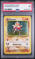 Hitmonchan-Holo PSA NM 7 1999 Pokemon Game 7