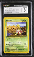 Shuckle CGC 8 Neo Genesis - 1st Ed. 72/111