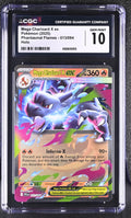 Mega Charizard X Ex CGC GEM MINT 10 Phantasmal Flames 013/094