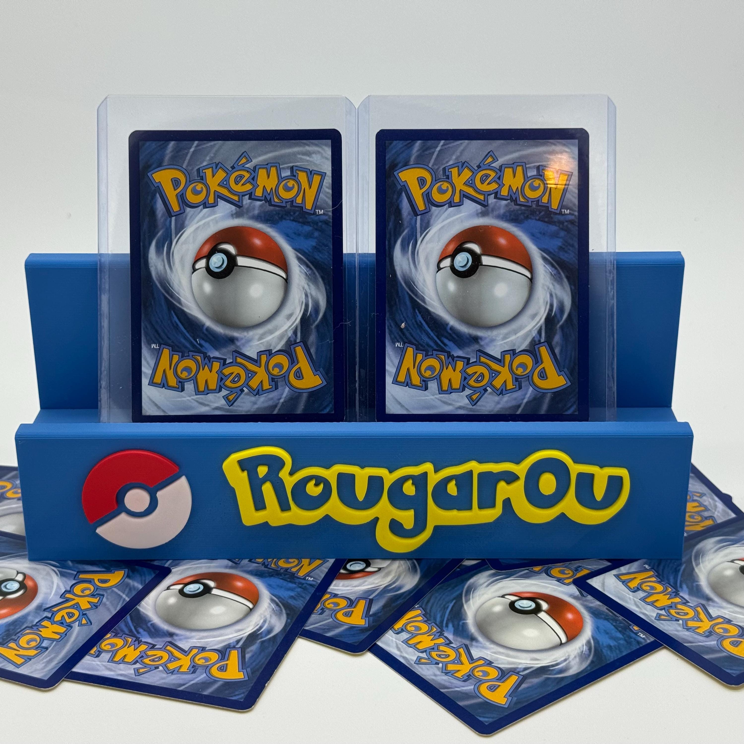 Custom TCG Display Stands | Personalized Card Holder | Whatnot TikTok eBay Live Breaker Stand | Fits PSA Top Loaders | One Piece Pokémon MTG