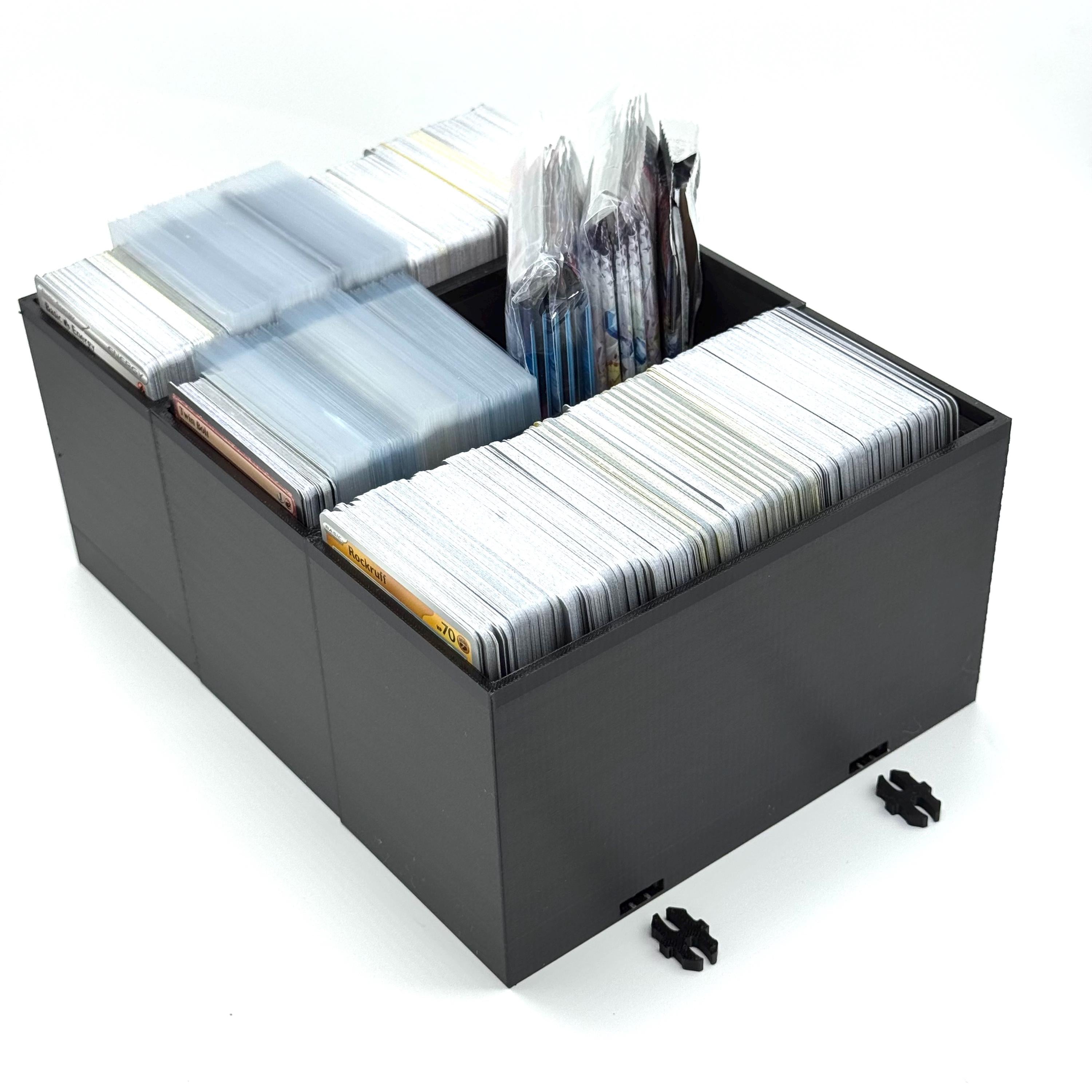 Rip Base Modular Trading Card Games TCG Sports Card Penny Sleeve Toploader Cardsaver Team Bag Magnetic One-Touch Dispenser Organizer System