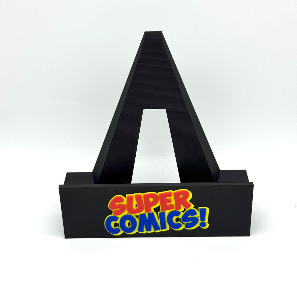 Custom Logo Comic Book Display Stand | 3DPrinted CGC/CBCS Slab Holder for Whatnot, TikTok & eBay Live Streams