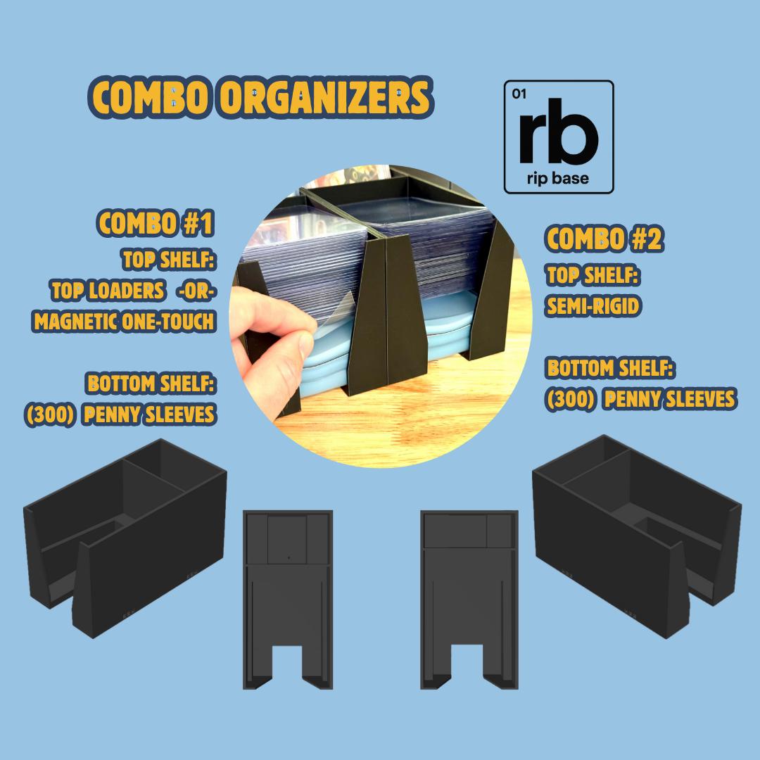 Rip Base Modular Trading Card Games TCG Sports Card Penny Sleeve Toploader Cardsaver Team Bag Magnetic One-Touch Dispenser Organizer System
