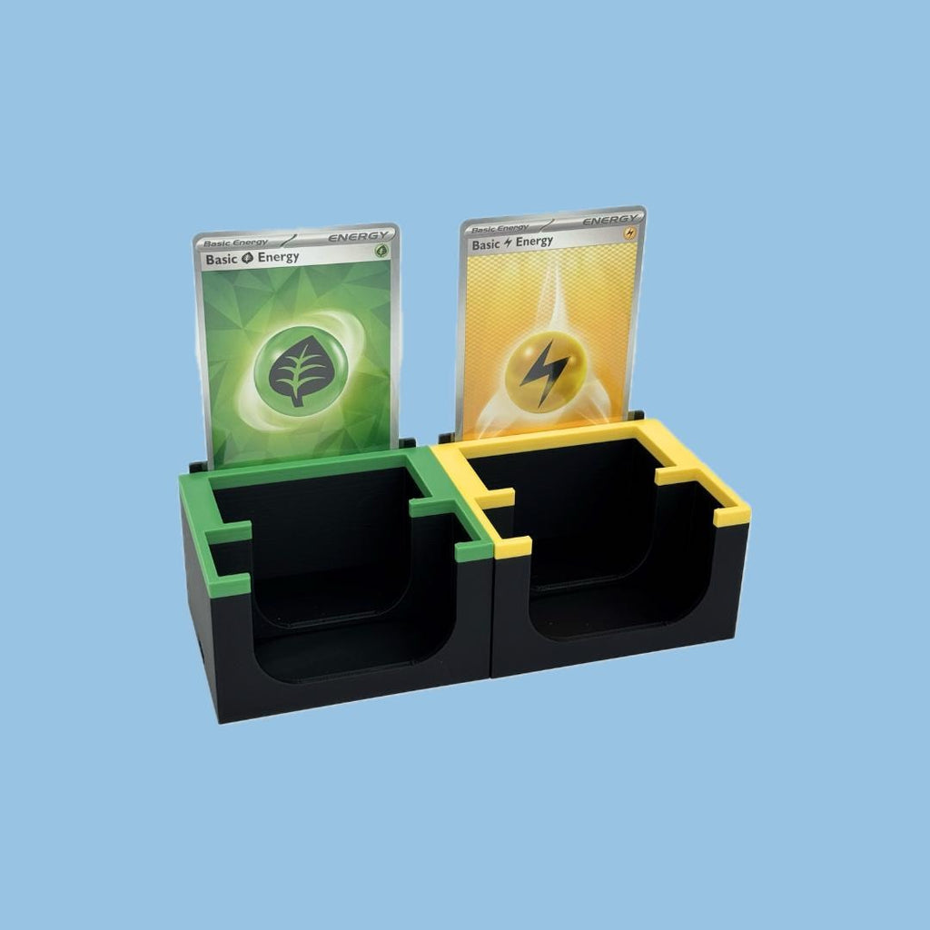 Energy Break Rip and Ship Organizer Sort Box Set for Live Stream | TCG Card Stand for Bulk and Hits | Whatnot TikTok eBay Live | Pokémon MTG