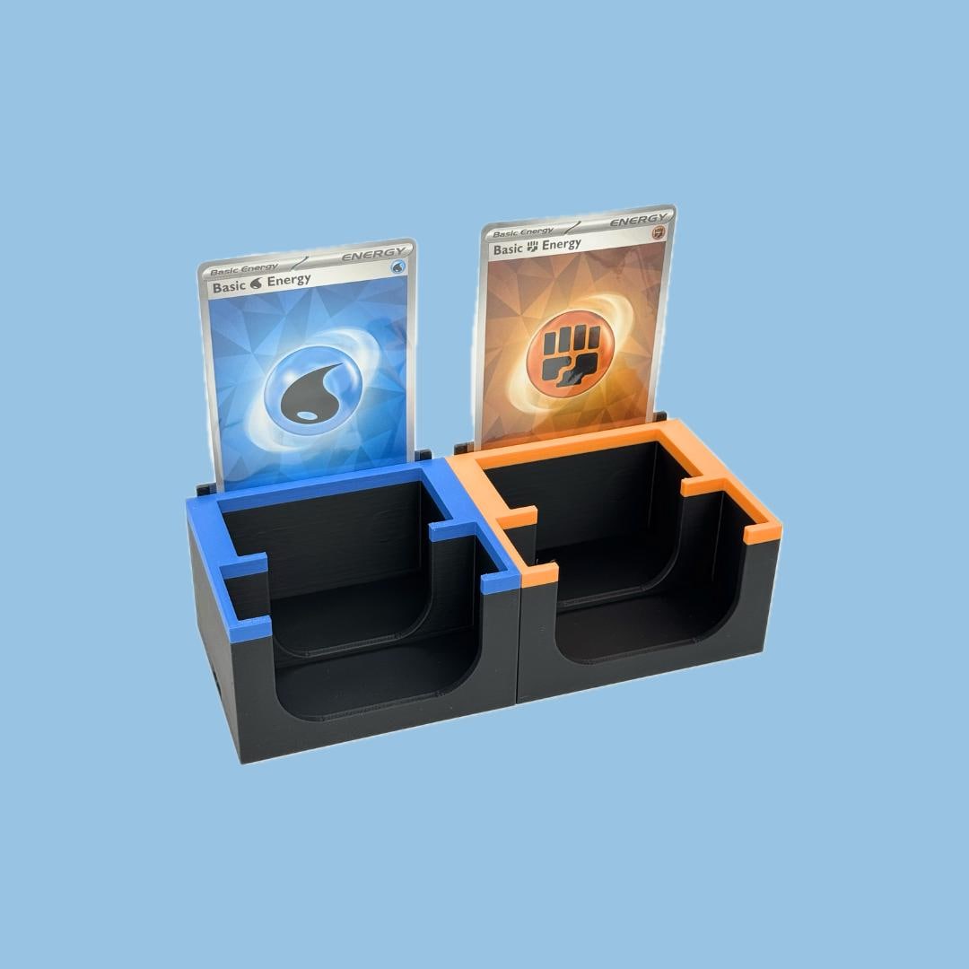 Energy Break Rip and Ship Organizer Sort Box Set for Live Stream | TCG Card Stand for Bulk and Hits | Whatnot TikTok eBay Live | Pokémon MTG