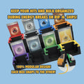 Energy Break Rip and Ship Organizer Sort Box Set for Live Stream | TCG Card Stand for Bulk and Hits | Whatnot TikTok eBay Live | Pokémon MTG