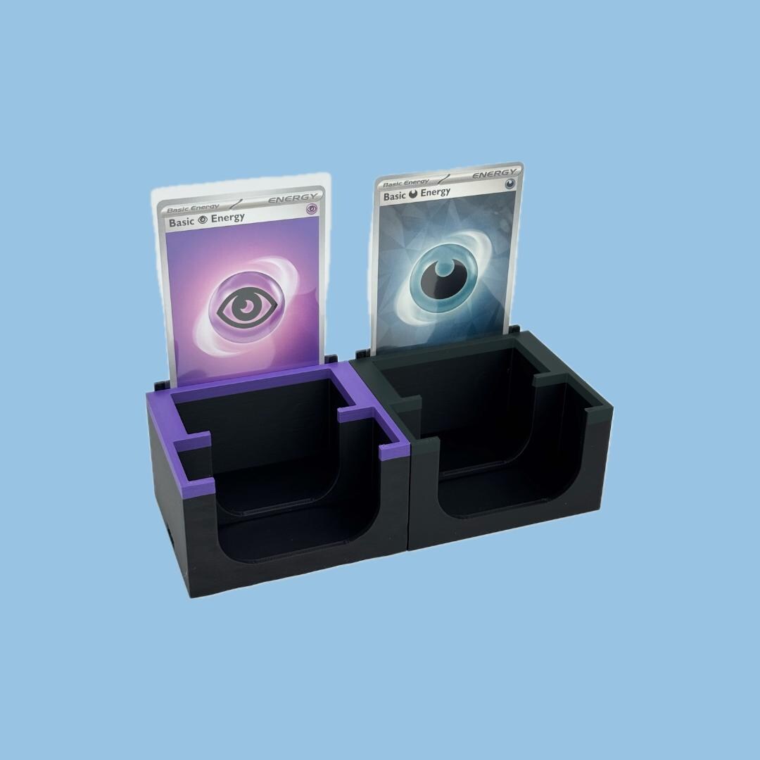 Energy Break Rip and Ship Organizer Sort Box Set for Live Stream | TCG Card Stand for Bulk and Hits | Whatnot TikTok eBay Live | Pokémon MTG